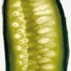 Liten agurk-stearinlys