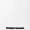 Anagram-belte i kalveskinn med pebble-struktur