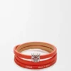 Anagram Bombé Twist-armbånd i kalveskinn Anagram Bombé Twist-armbånd i kalveskinn