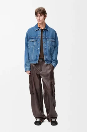 Anagram-jakke i denim