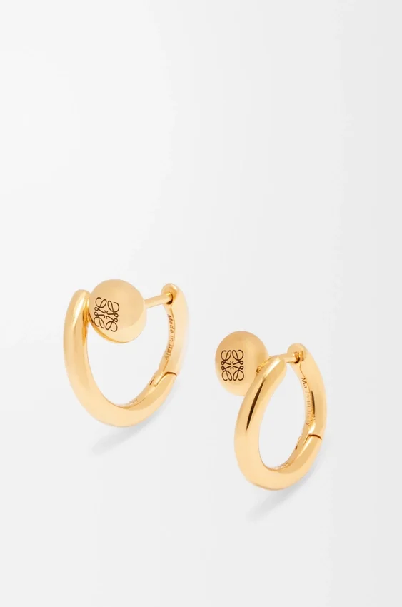 Anagram Pebble mini-ringøreringer i sterlingsølv Anagram Pebble mini-ringøreringer i sterlingsølv