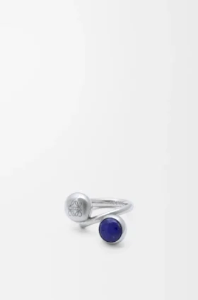 Anagram Pebble-ring i sterlingsølv og lapis lazuli