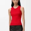 Anagram-tanktop i elastisk viskose Anagram-tanktop i elastisk viskose