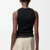 Anagram-tanktop i elastisk viskose Anagram-tanktop i elastisk viskose