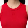 Anagram-tanktop i elastisk viskose Anagram-tanktop i elastisk viskose