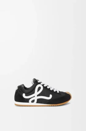 Ballet Runner 2.0 i nylon og kalveskinn