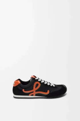 Ballet Runner 2.0 i nylon og kalveskinn