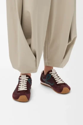 Ballet Runner 2.0 i nylon og kalveskinn