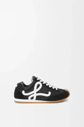 Ballet Runner 2.0 i nylon og semsket skinn