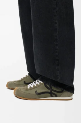 Ballet Runner 2.0 i nylon og semsket skinn
