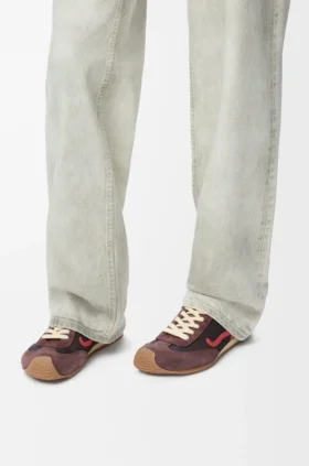 Ballet Runner 2.0 i nylon og semsket skinn