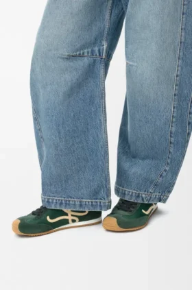 Ballet Runner 2.0 i nylon og semsket skinn