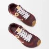 Ballet Runner 2.0 i nylon og semsket skinn Ballet Runner 2.0 i nylon og semsket skinn