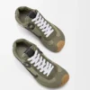 Ballet Runner 2.0 i nylon og semsket skinn Ballet Runner 2.0 i nylon og semsket skinn