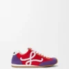 Ballet Runner 2.0 i semsket skinn og mesh