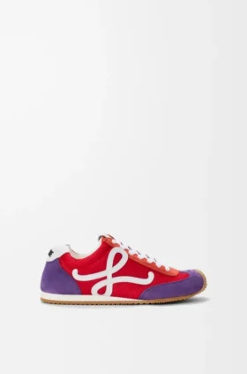 Ballet Runner 2.0 i semsket skinn og mesh