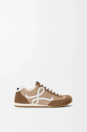 Ballet Runner 2.0 i semsket skinn og mesh