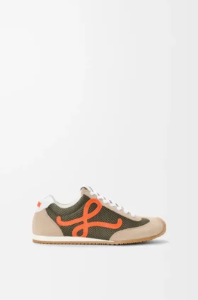 Ballet Runner 2.0 i semsket skinn og mesh