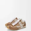 Ballet Runner 2.0 i semsket skinn og mesh