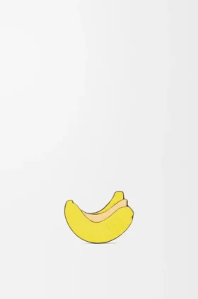 Banana Dice i klassisk kalveskinn