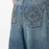 Barrel-jeans i denim Barrel-jeans i denim