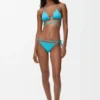 Bikinitopp i teknisk jersey