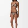Bikinitopp i teknisk jersey