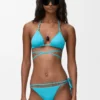 Bikinitopp i teknisk jersey
