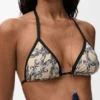 Bikinitopp i teknisk jersey