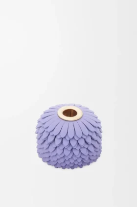 Blomsteranheng i kalveskinn