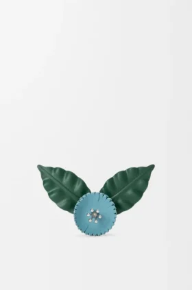 Blomsterpin i klassisk kalveskinn