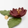 Blomsterpin i klassisk kalveskinn