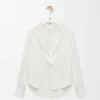 Bluse i silke Bluse i silke