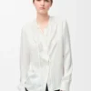 Bluse i silke Bluse i silke