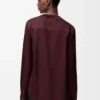 Bluse i silke Bluse i silke