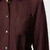 Bluse i silke med belte Bluse i silke med belte