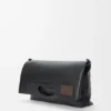 Bob Folded Tote-veske i skinnende, smidig kalveskinn