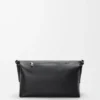 Bob Folded Tote-veske i skinnende, smidig kalveskinn