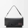Bob Folded Tote-veske i skinnende, smidig kalveskinn