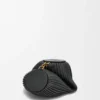Bracelet Pouch i plissert nappa lammeskinn Bracelet Pouch i plissert nappa lammeskinn