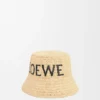 Bucket-hatt i raffia Bucket-hatt i raffia