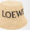 Bucket-hatt i raffia Bucket-hatt i raffia