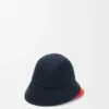 Bucket-hatt med flere bremmer i bomullskanvas