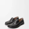 Campo-loafer i krakket kalveskinn Campo-loafer i krakket kalveskinn