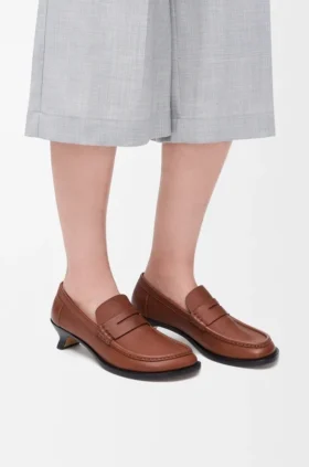 Campo-Loafer i mykt kalveskinn