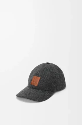 Cap med patch i ull