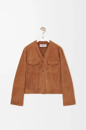 Cardigan i shearling