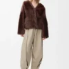 Cardigan i shearling Cardigan i shearling