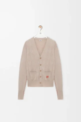 Cardigan i ull og kashmir