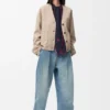 Cardigan i ull og kashmir Cardigan i ull og kashmir